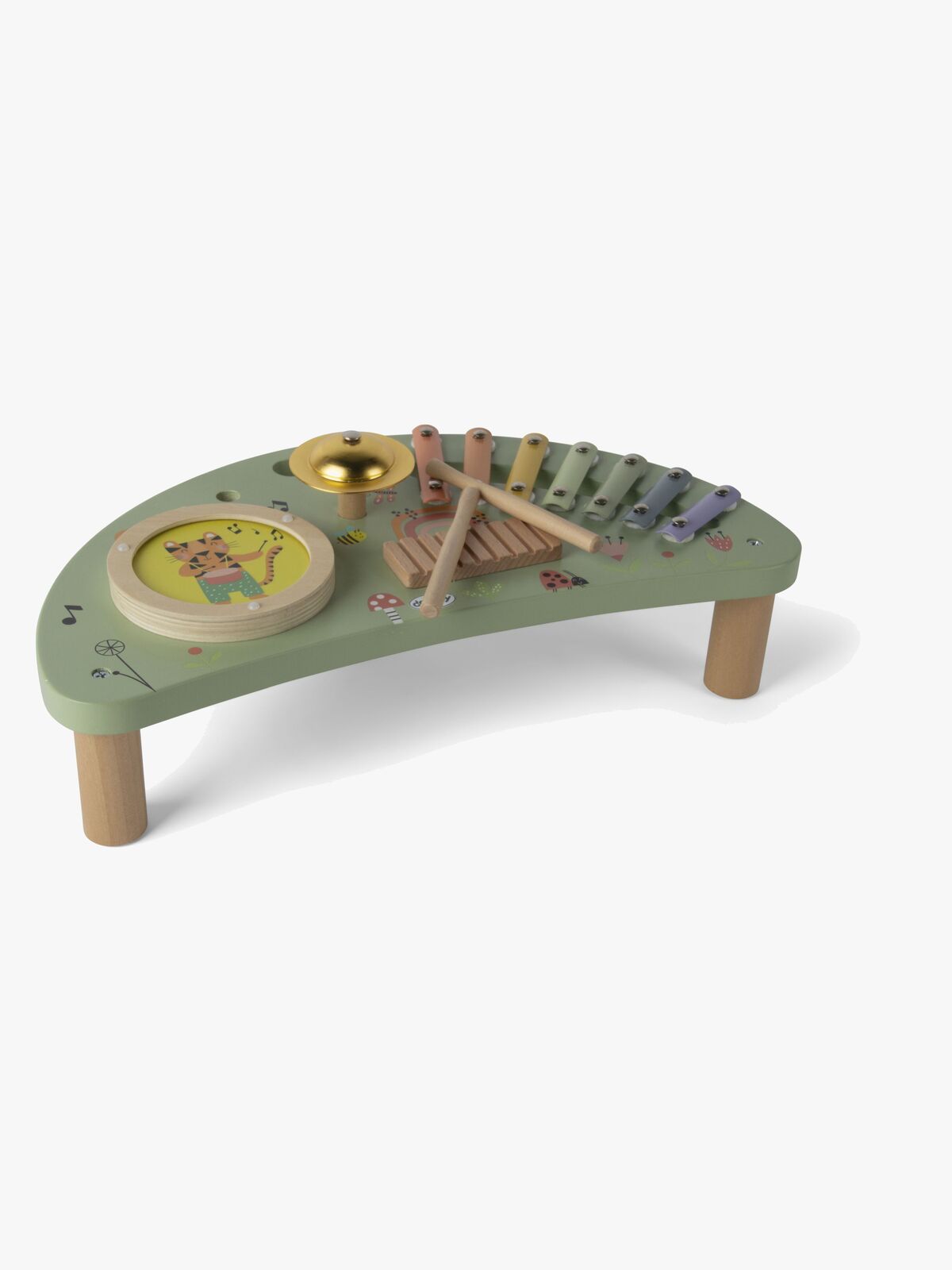 Dantoy Musikstation Wood In Gift Box