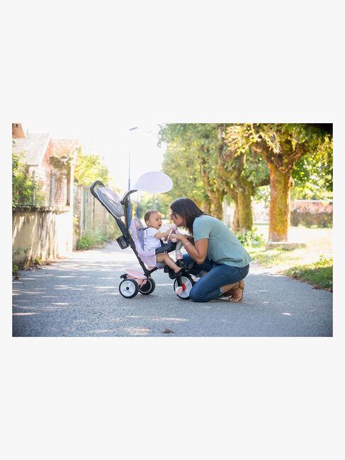 Smoby Trehjulet Cykel Baby Driver Plus, Pink