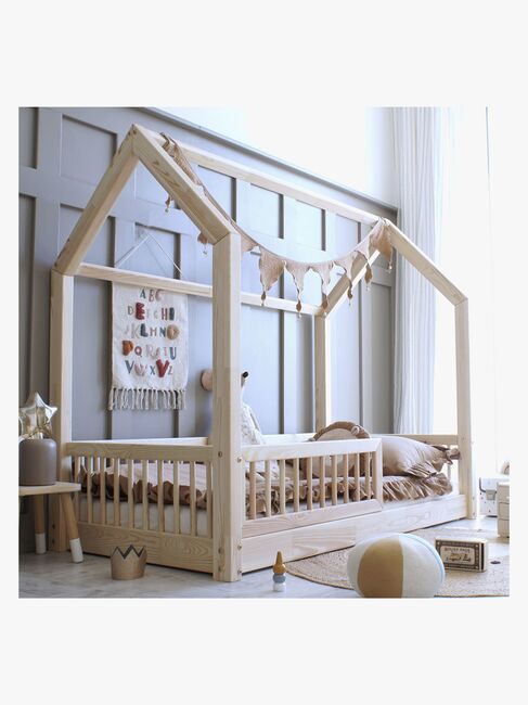 Minitude JAMES Junior-/Montessori-seng 90x190, Natur