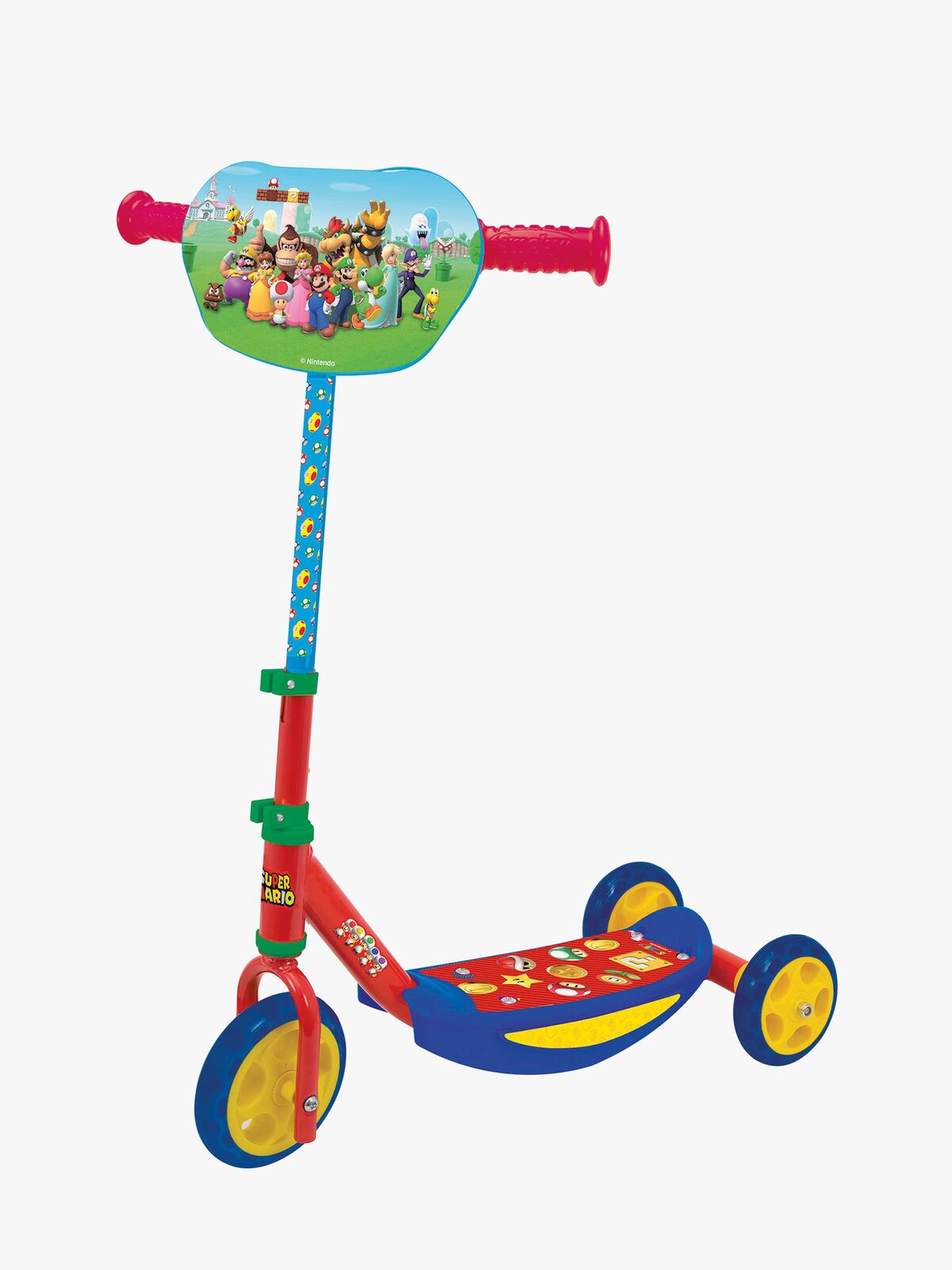 Smoby Super Mario Løbehjul 3W