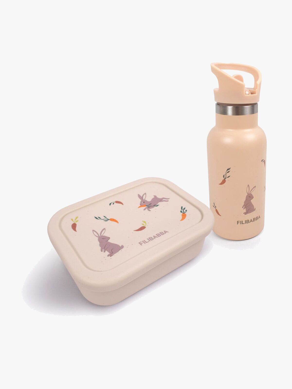 FILIBABBA Magic Farm Madkasse & Flaske, Beige