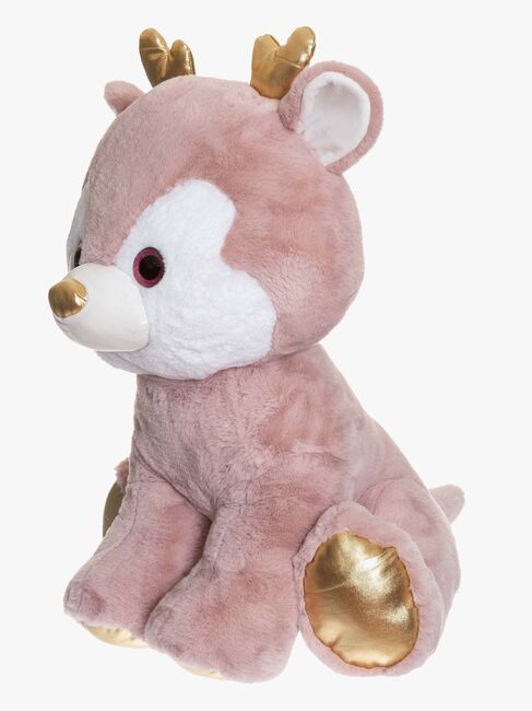 Teddykompaniet Bamse 65 cm Dådyr, Pink