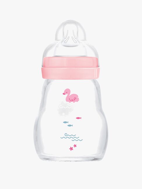 MAM Feel Good Sutteflaske Glas 170 ml, Mix