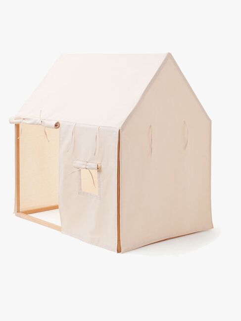 Kids Concept Legehus Telt, Naturhvid