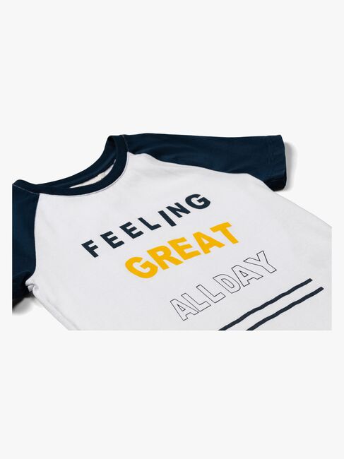 Luca & Lola Jonico T-Shirt, Navy/White