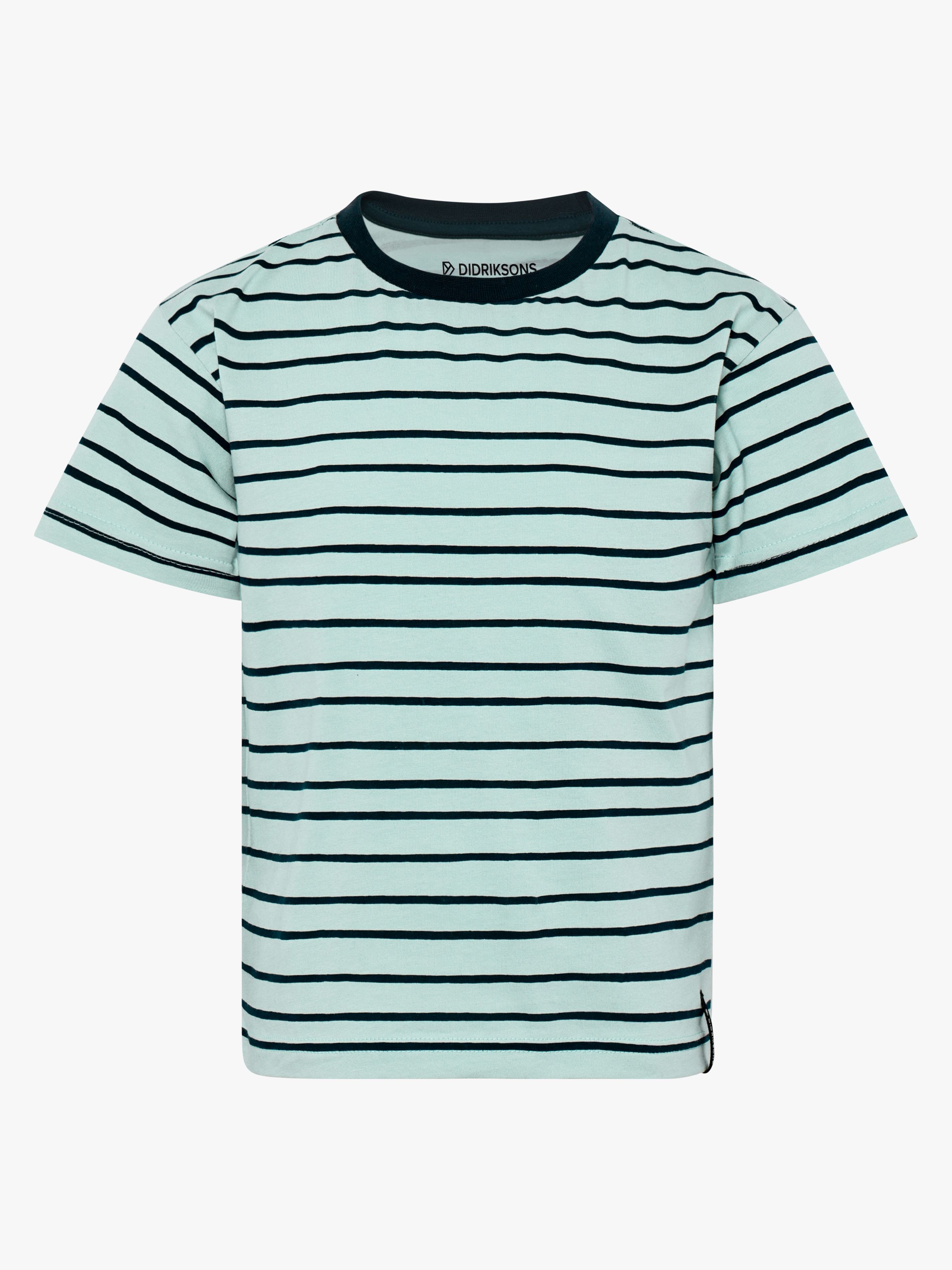 Didriksons Mynta T-shirt, Le Rand Multi Blue, 110