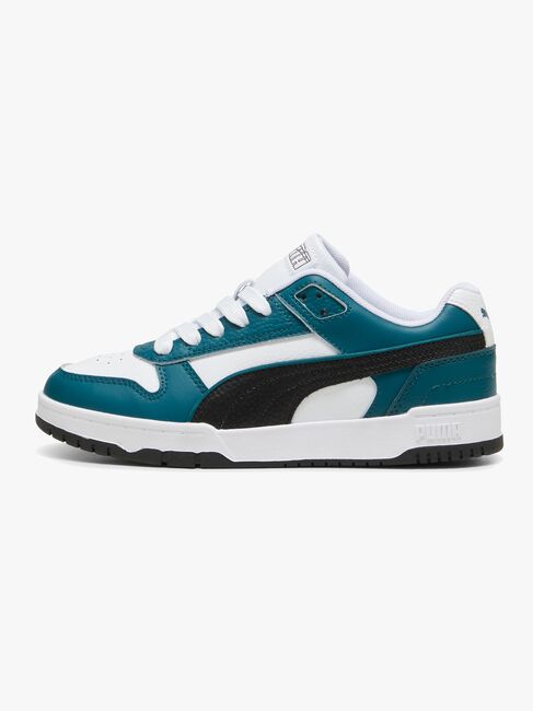 Puma RBD Game Low Jr Sneakers, Grøn