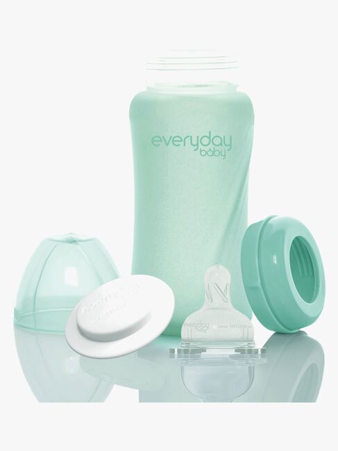 Everyday Baby Sutteflaske Glas 240 ml, Mintgrøn