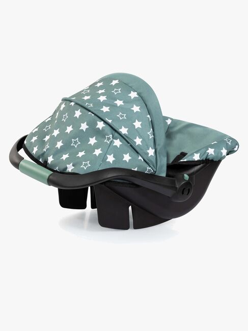 Bayer Design Autostol med Kaleche til Dukke, Grøn