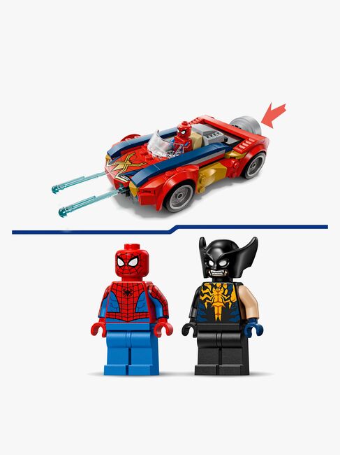 LEGO Super Heroes 76336 Spider-Man-bil mod venomiseret Wolverine
