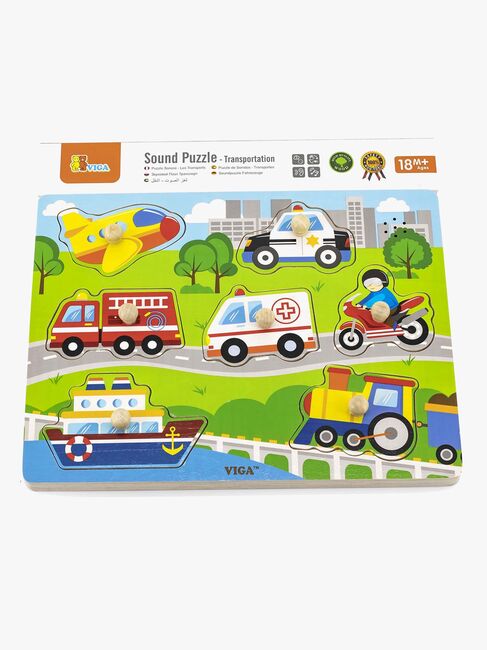 VIGA Puslespil m. Motorlyde