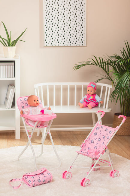 Cloudberry Castle Sæt m. Dukketilbehør Enhjørning