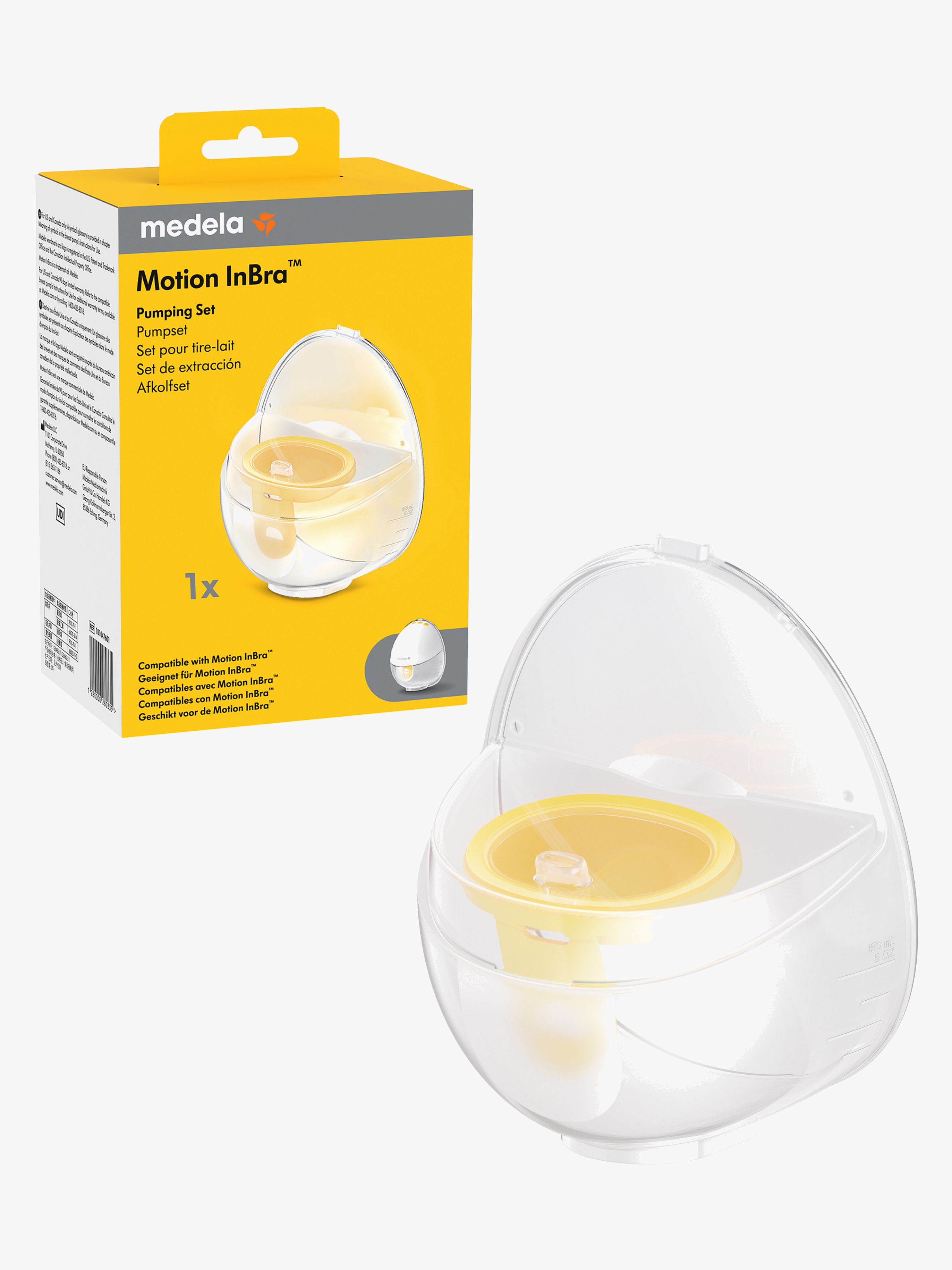 Medela Motion InBra Pumpesæt Singel 24 mm