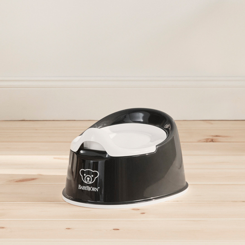 BabyBjörn Smart Potte, Sort/Hvid