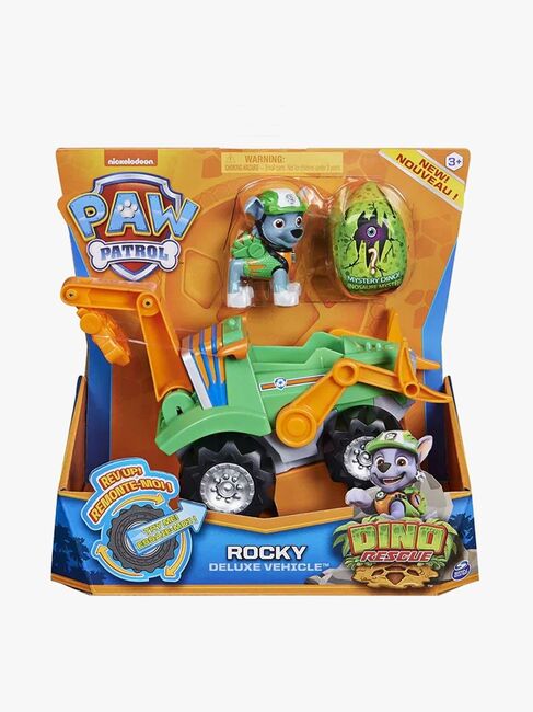 Paw Patrol Dino Deluxe Transportmiddel Rocky