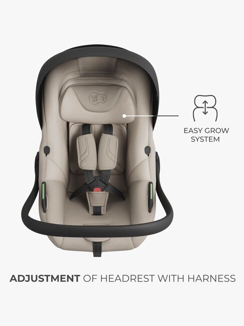 Kinderkraft I-LITE Autostol Baby inkl. ENDURA SAFE FX Base, Beige