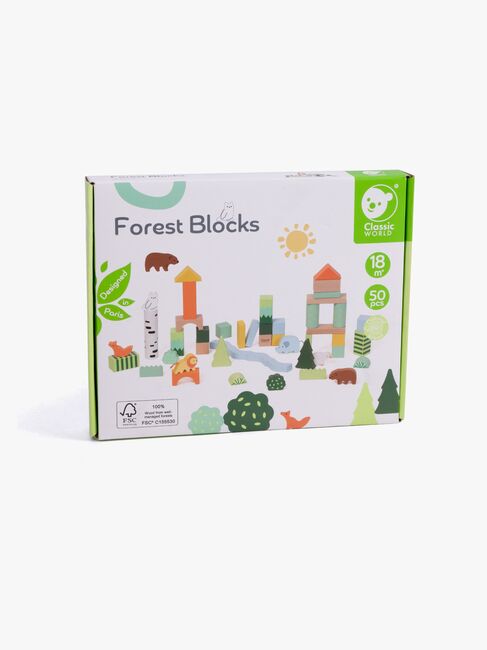 Classic World Forest Træklodser 50 Dele
