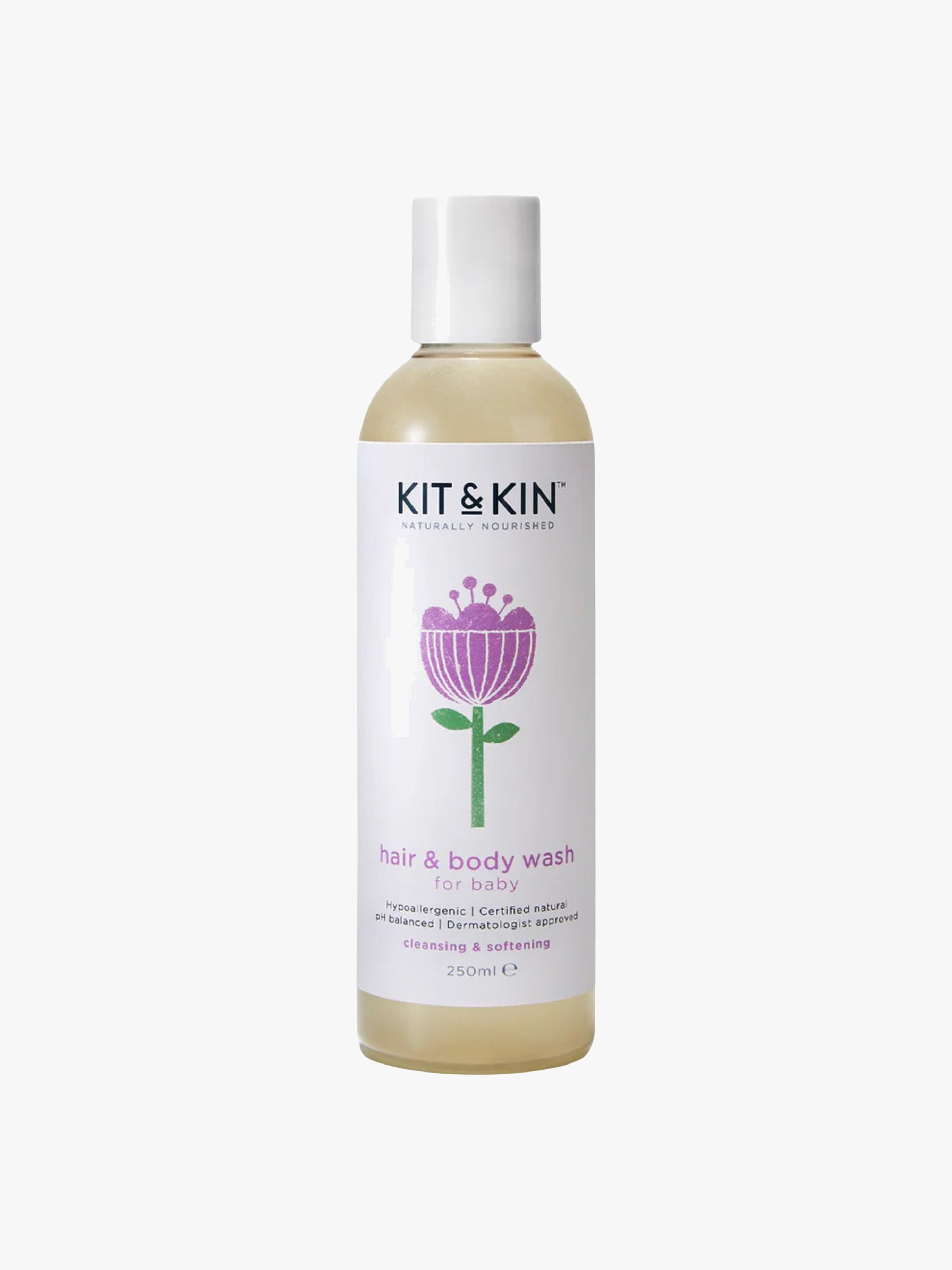 Kit &  Kin Bodywash og Shampoo 250 ml, Babytøj