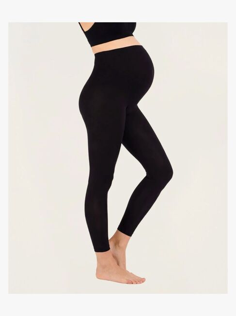 Cache Coeur CURVE SEAMLESS Graviditetsleggings, Black