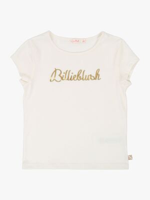 Billieblush T-Shirt, Ivory