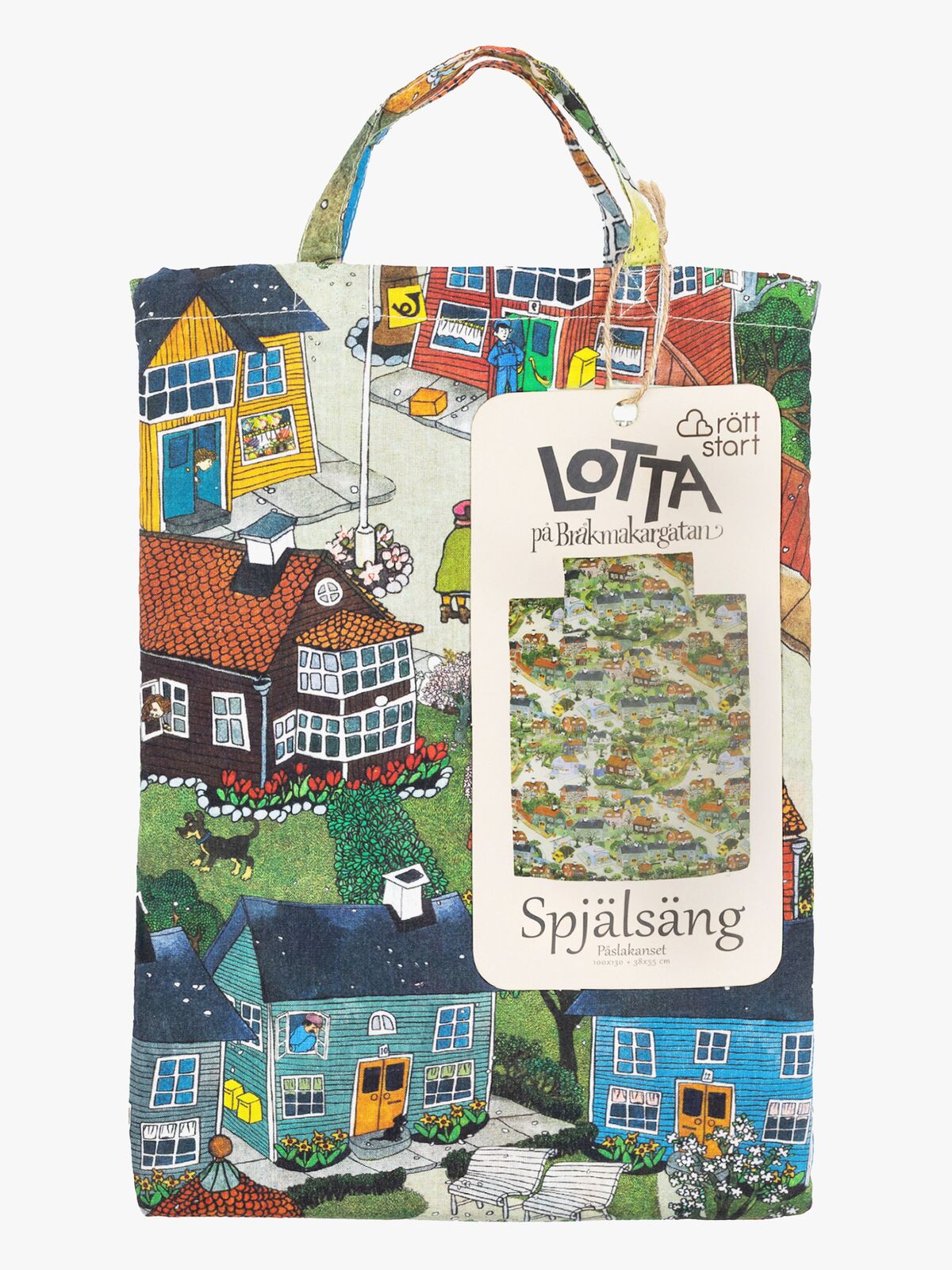 Lotte fra Ballademagergade Sengesæt Tremmeseng 100x130