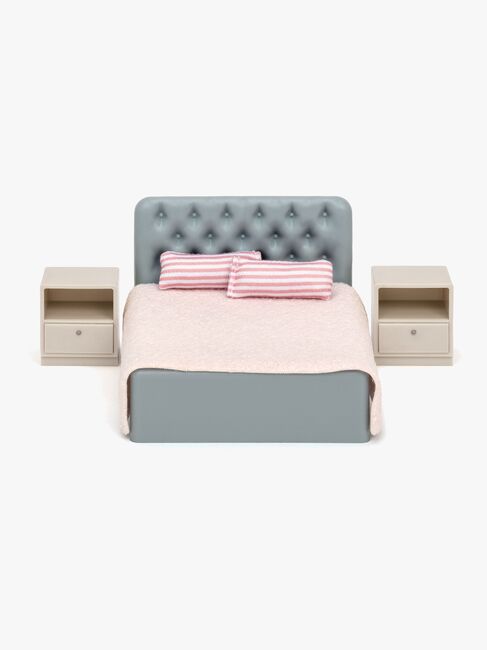 Lundby Dukkehusmøbler Soveværelse Sæt