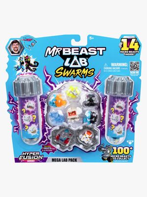 Beast Lab Swarms Samlerfigurer Hyper Fusion 14-pak