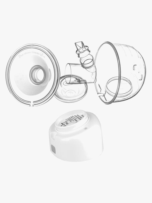 Lionelo Fidi Free Simple Elektrisk Brystpumpe Single, White