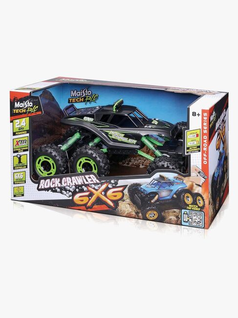 Maisto Fjernstyret Bil Rock Crawler 6X6