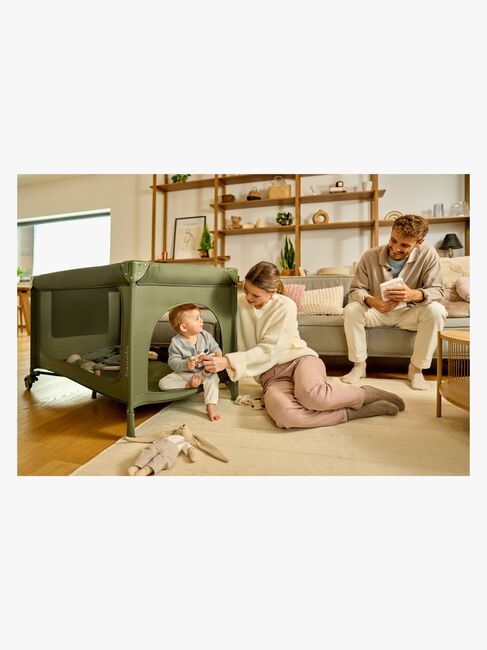 Lionelo JASMIN EASY FOLD Weekendseng, Green Olive