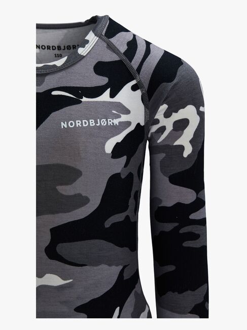 Nordbjørn Verbier Skiundertøj Bamboo, Camo Black