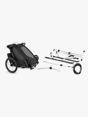 Thule Chariot Sport 1 Cykelanhænger inkl. Skisæt, Black G3