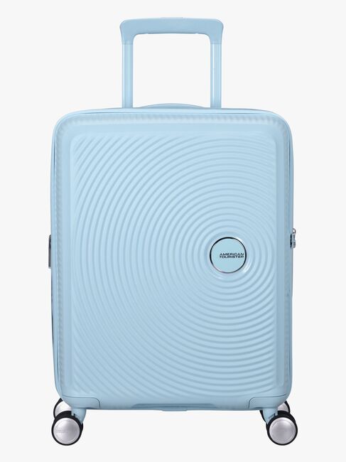 American Tourister Soundbox Spinner Kuffert 35,5L, Pastel Blue