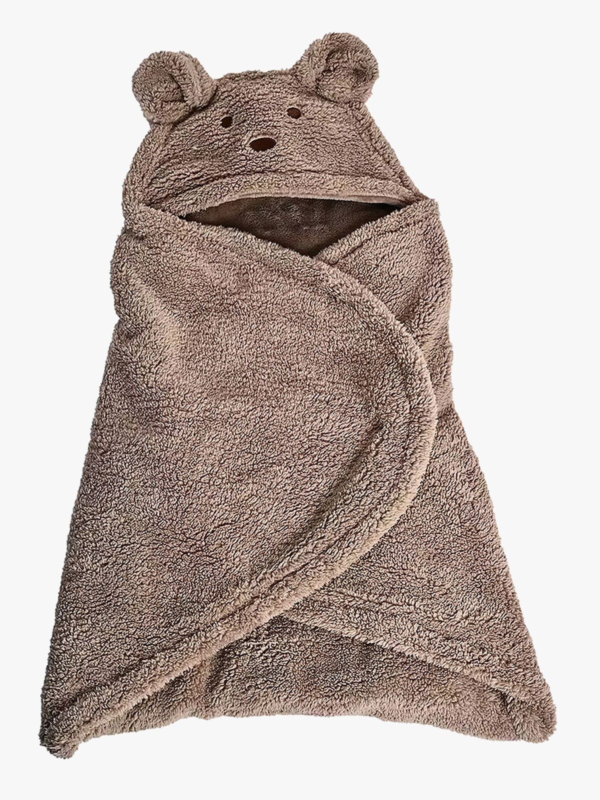 Mini Dreams Bjørn Svøbetæppe, Brun