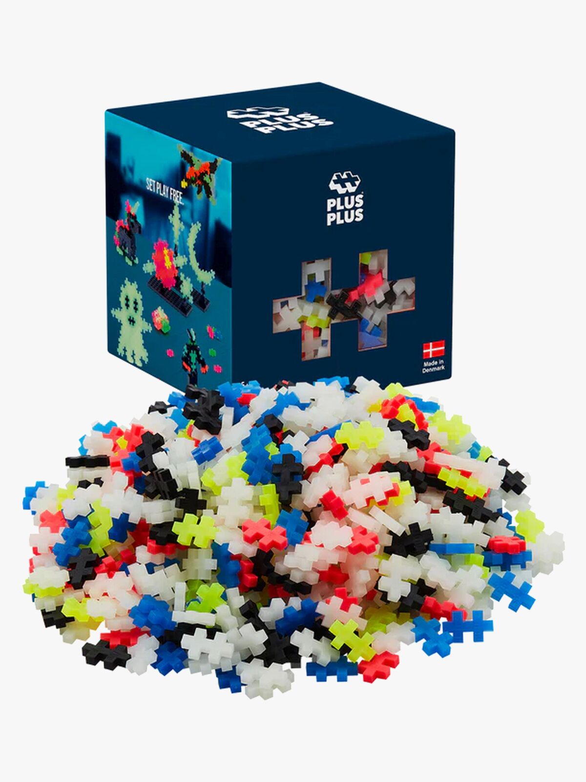 Plus-Plus Glow Byggesæt 600 Dele