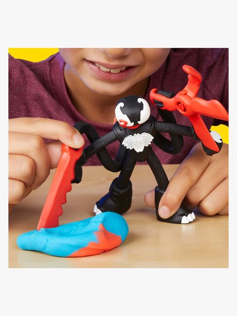 Play-Doh Spider-Man Launch And Slice Battle Legesæt