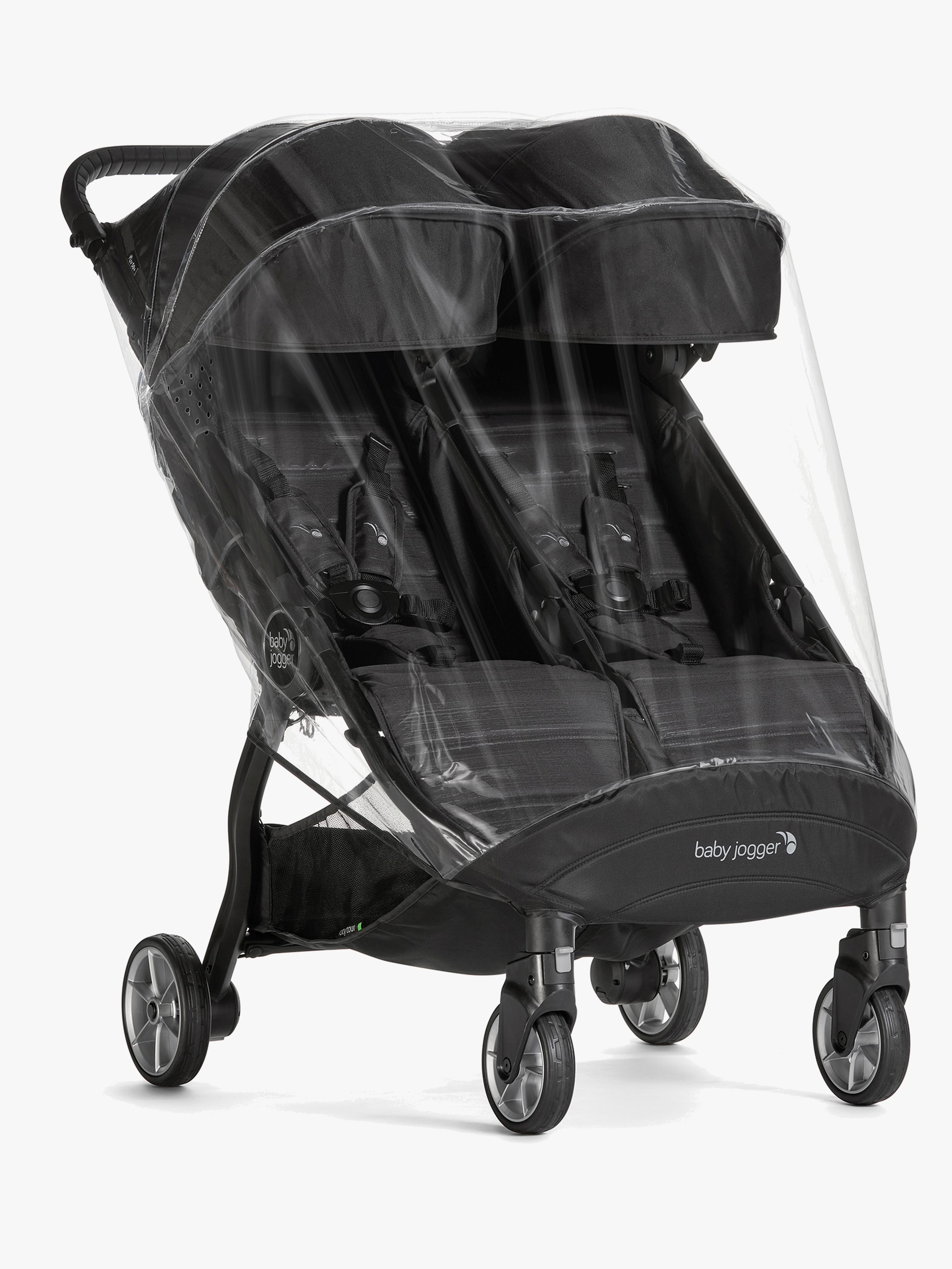Baby Jogger City Tour 2 Søskendevogn Regnslag