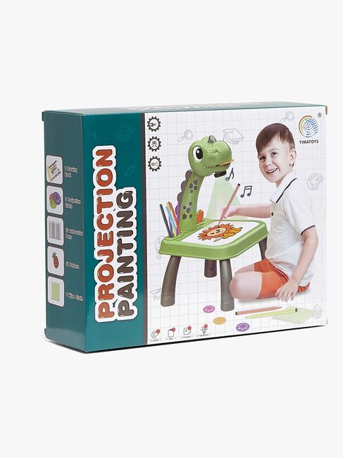 Fippla Tegnetavle med Projektor & Lys Dinosaur