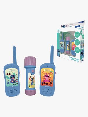 Disney Stitch Walkie Talkies & Lommelygte 120 m