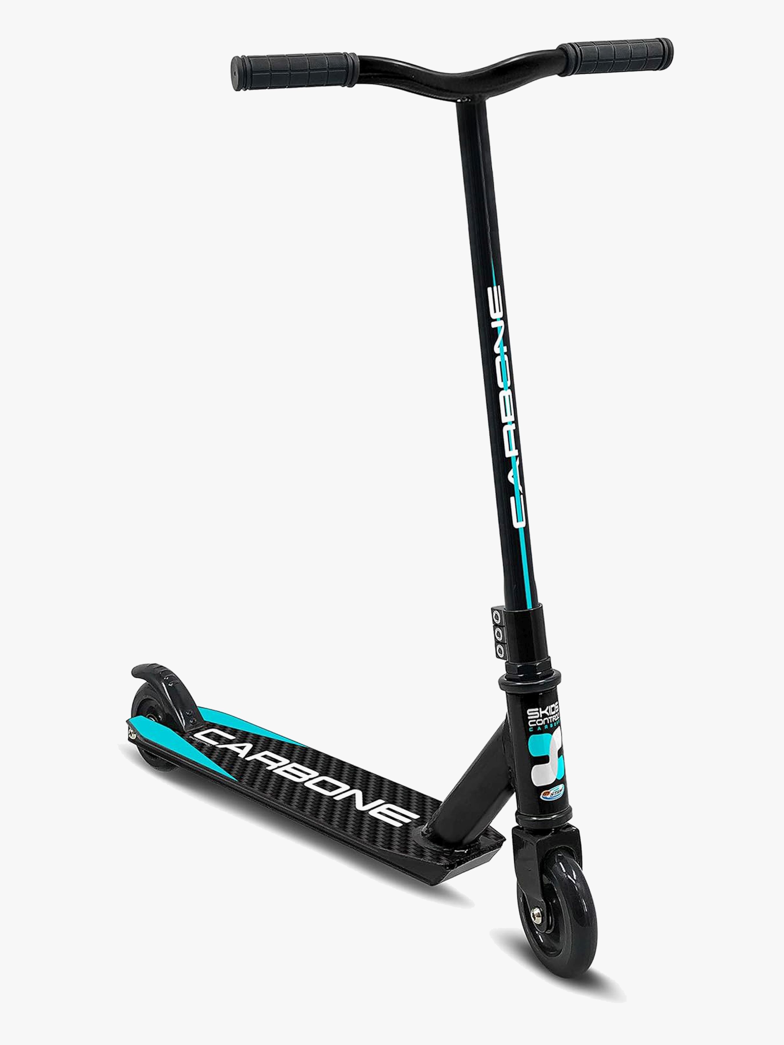 Stamp Stunt Scooter Skids Control Carbone Løbehjul, Sort