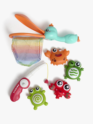 Cloudberry Castle Badelegetøj Magnetisk Fiskestang Pelikan