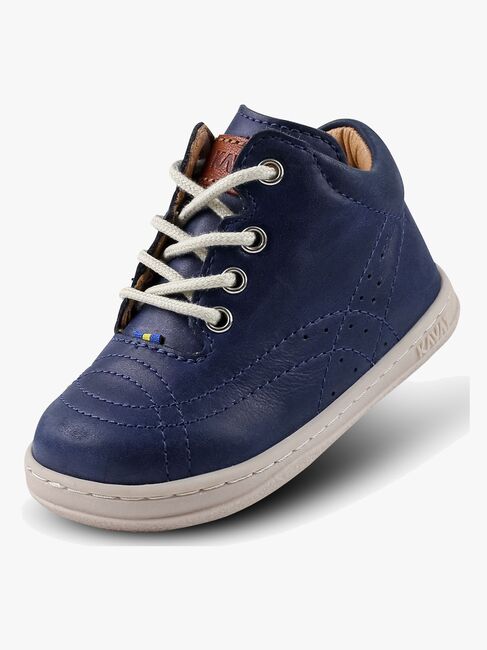 Kavat Edsbro Barefoot Lær-at-gå-sko, Navy