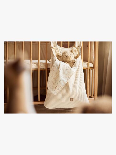 Jollein Playpen Opbevaringspose Cloudy Rib, Oatmeal