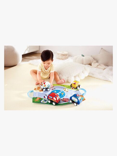 Hape Pull-Back Soft Bilsæt