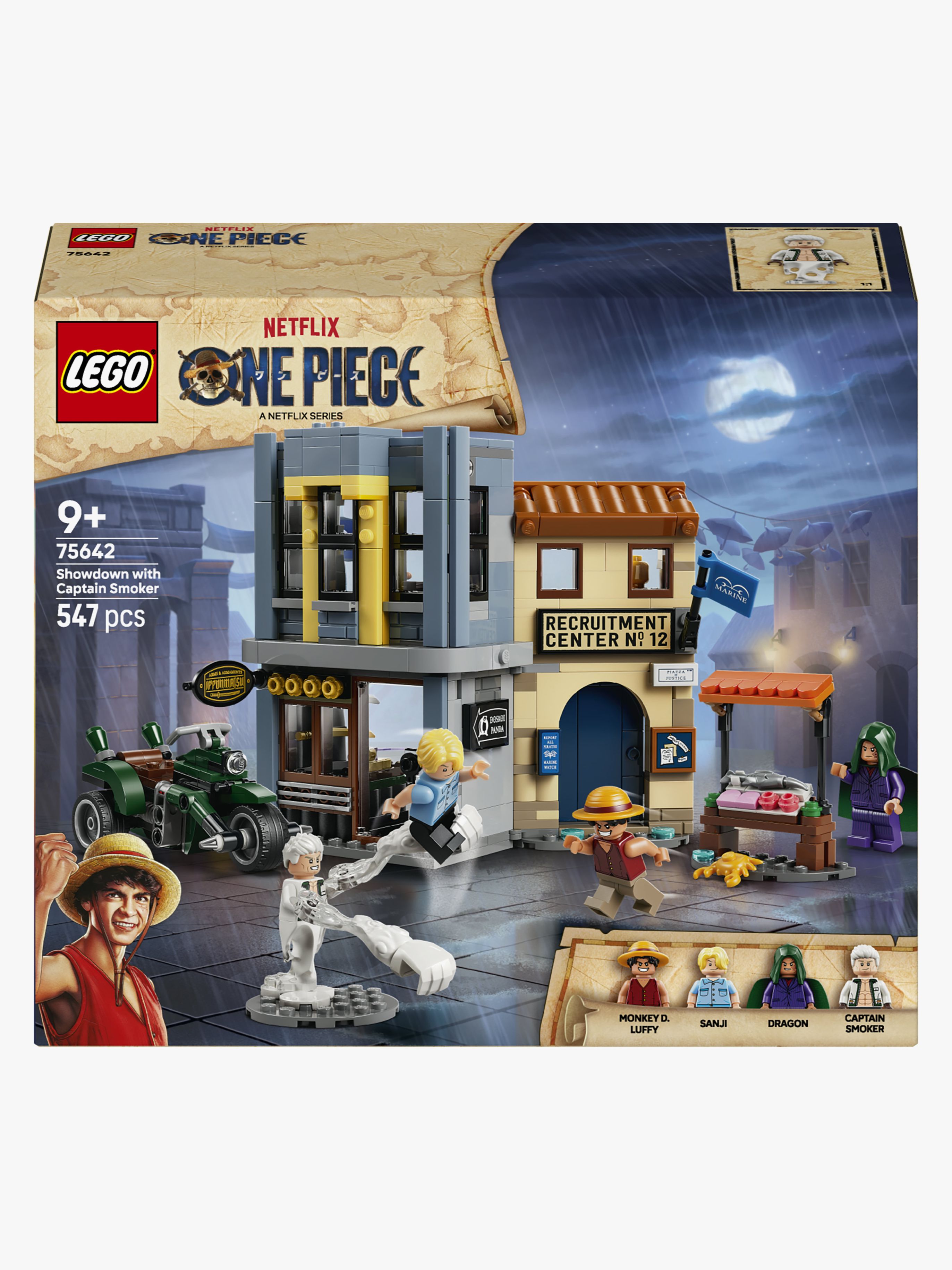 LEGO ONE PIECE 75642 Opgør med kaptajn Smoker