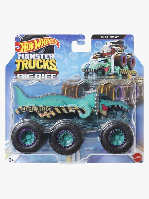 Hot Wheels Monster Trucks Big Rigs Bjærgningsbil Blandet Udvalg