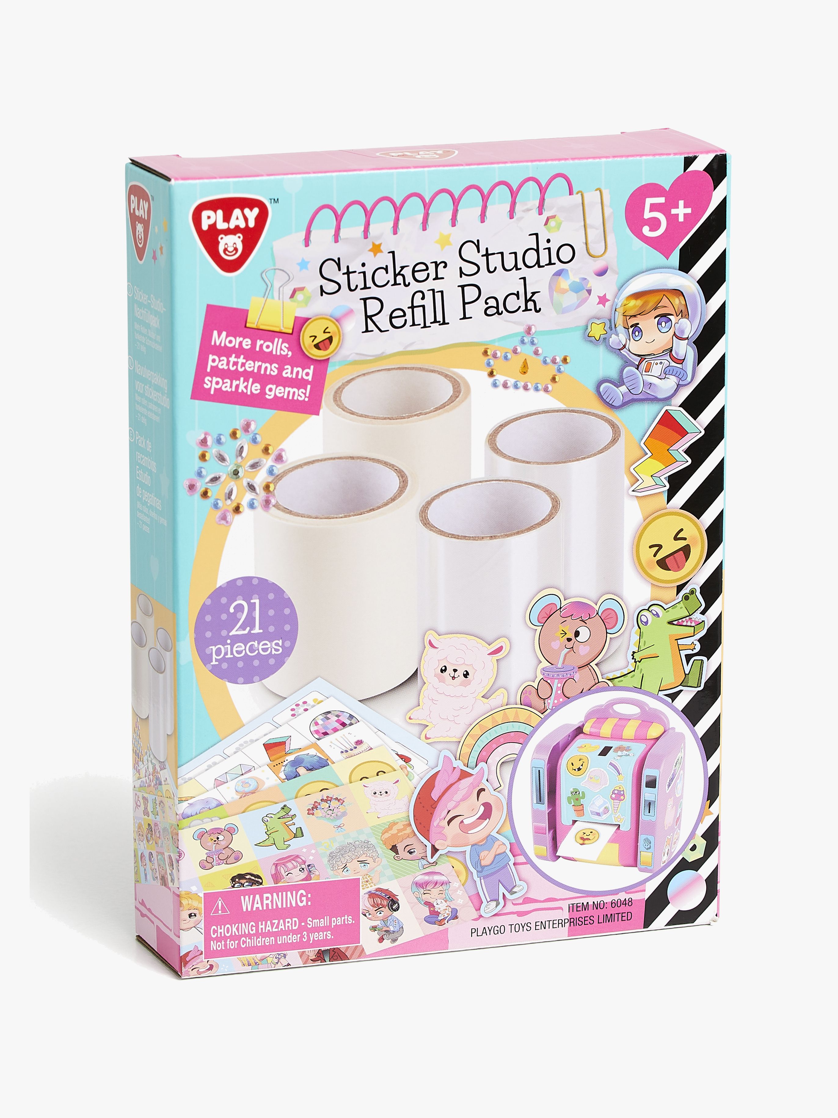 Fippla Klistermærkesæt Studio Refill Pack 21 Dele
