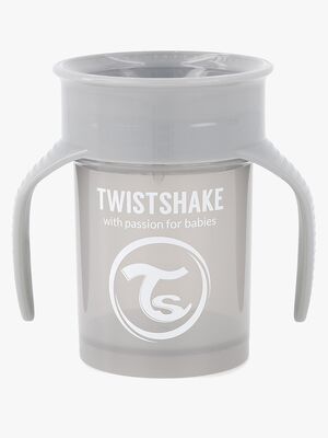 Twistshake 360 Øvekop, Pastel Grey