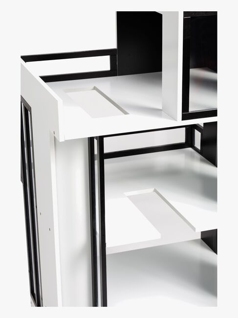 Cloudberry Castle Dukkehus, Sort/Hvid