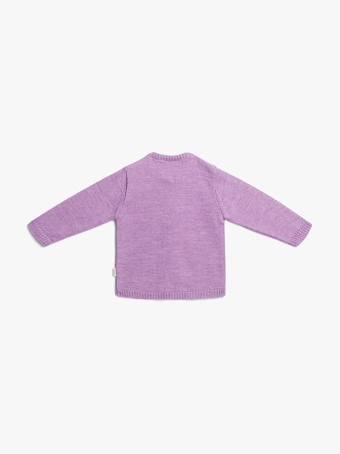 Petite Chérie Atelier Margit Babytrøje, Light Purple/Dusty Purple